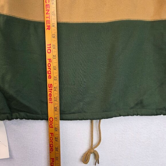 1980s Jantzen Country Gear Small Henley Colorblock Drawstring Hem Deadstock - Picture 9 of 9